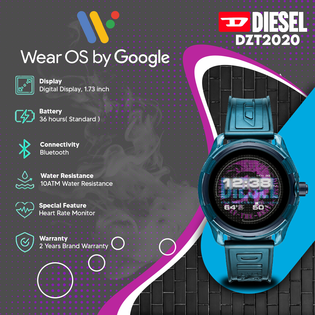 Diesel On DZT2020 Smartwatch