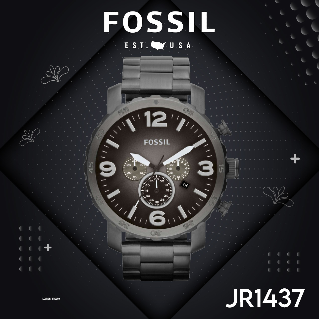 Montre FOSSIL Homme JR1437